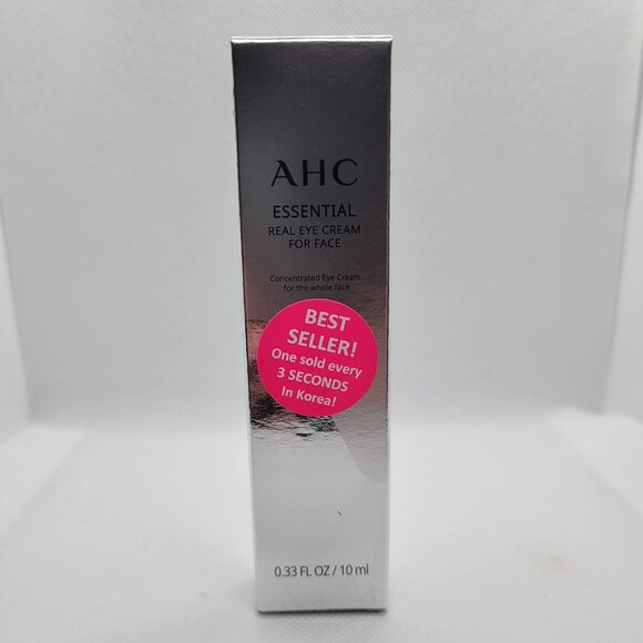 AHC Essential Real Eye Cream for Face - Concentrated for Whole Face - NIB 10ML - Picture 1 of 7